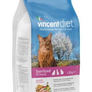 Vincent Diet sterilizuotoms katems