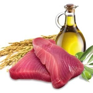 Vincent Diet  šlapias maistas šunims su ryžiais ir tunu 