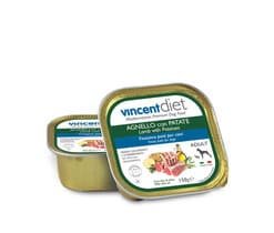 Vincent Diet šlapias maisas šunims su  ėriena ir bulvemis 