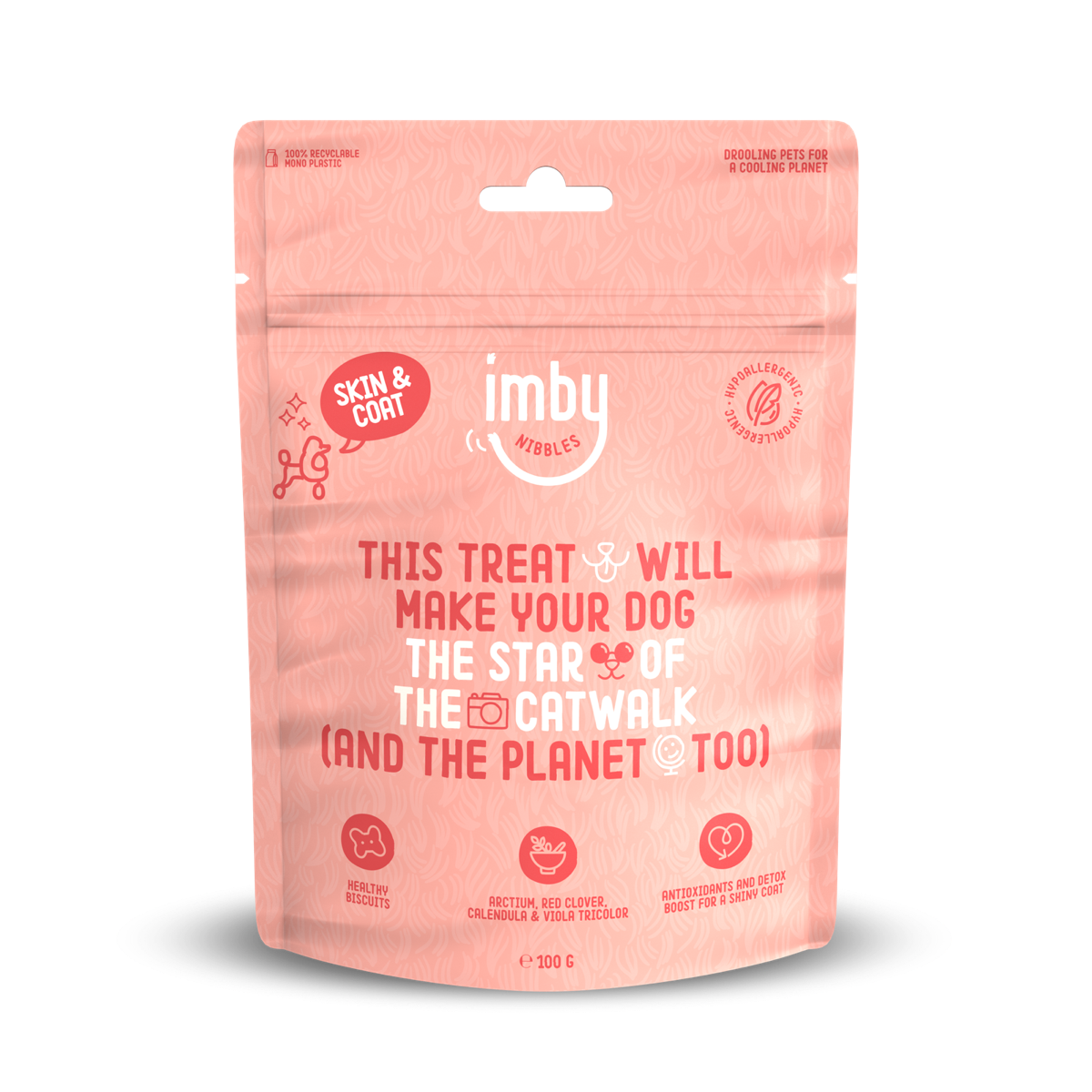 Imby Skin & Coat skanukai šunims – 100 g